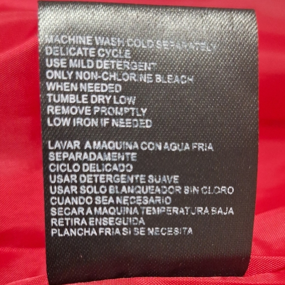 Celebrity Pink Women's Red Double Breasted Hooded Peacoat Jacket Size M - Picture 8 of 8